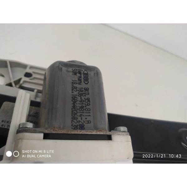 Maquina Vidro Audi A6 Traseira Esquerda 2015/2017 8k0959811a