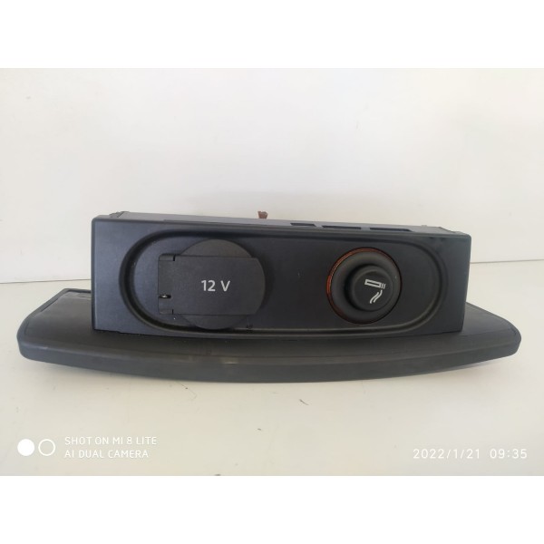 Tomada 12v Audi A6 2015 2016 2017 2018 Original Preta