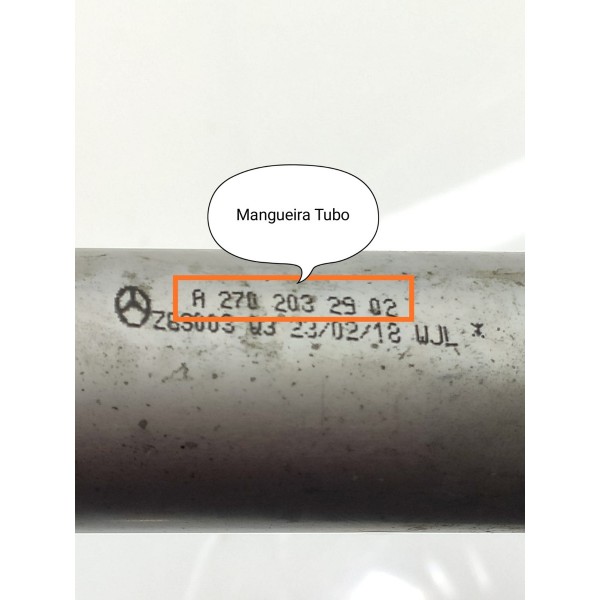 Cano Mangueira Rad Mercedes Gla200 Cla A200 2015/2020