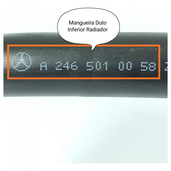 Mangueira Agua Rad Mercedes Gla200  Cla A 2015/2020