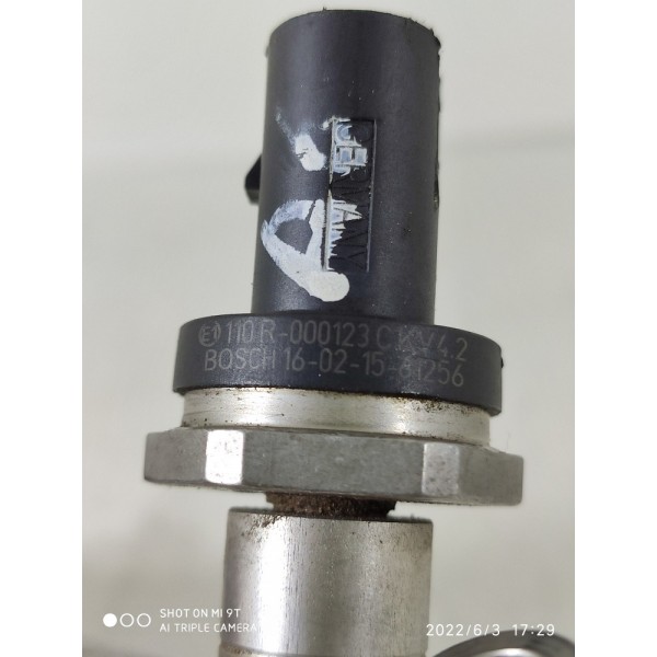 Flauta Bicos Audi Sensor Pressao A6 2.0 2016 06k133317g Det