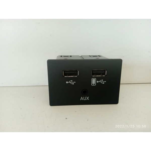 Entrada Auxiliar Usb Audi A6 Q3 Q5 A4 A5 2016 Preto