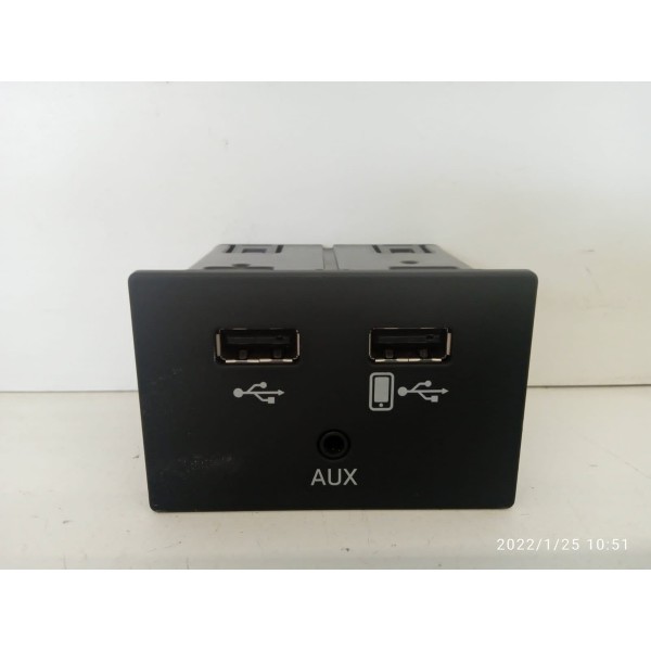 Entrada Auxiliar Usb Audi A6 Q3 Q5 A4 A5 2016 Preto