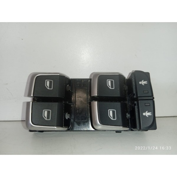 Comando Vidro Audi A6 Dianteiro Esquerdo 2014 2016 4g0959851