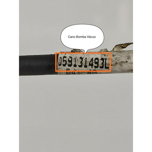 Cano Bomba Vacuo Amarok V6 2017/2023 059131493l Preto