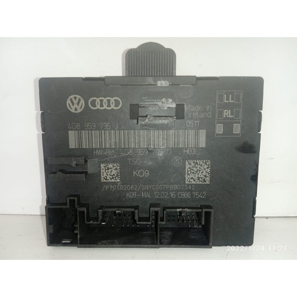 Modulo Porta Audi A6 Traseiro 2014/2018 4g8959795j