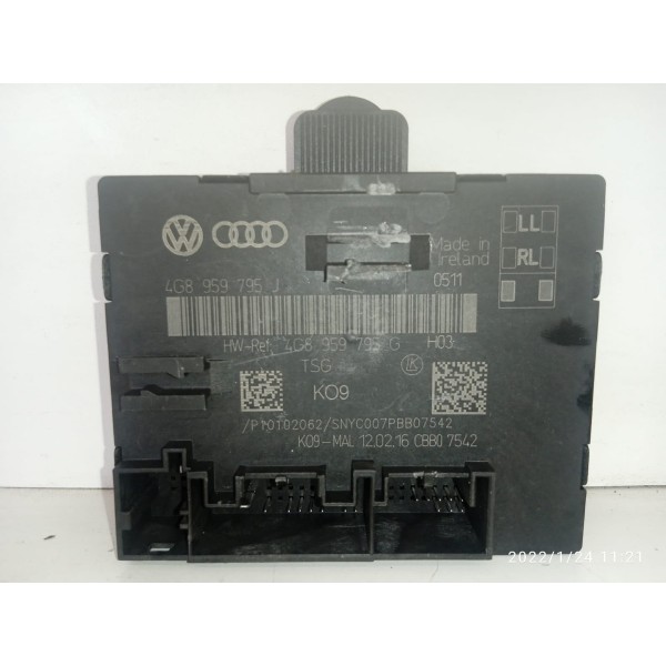 Modulo Porta Audi A6 Traseiro 2014/2018 4g8959795j