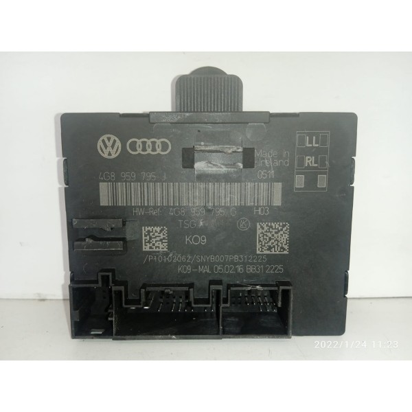 Modulo Porta Audi A6 Traseira 2014/2018 4g8959795j
