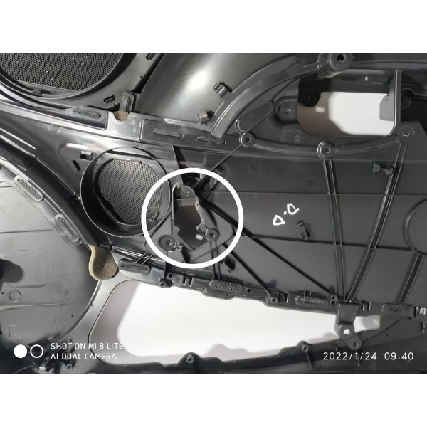 Forro Porta Audi A6 Dianteiro Direito 2015 2016 2017 Orig Preto