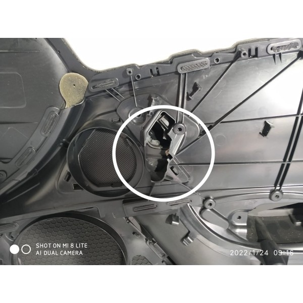 Forro Porta Audi A6 Dianteiro Esquerdo 2015 2016 2017 Orig Preto