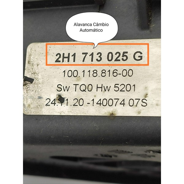 Alavanca Cambio Amarok V6 3.0 Trambulad 2017/2023 2h1713025g