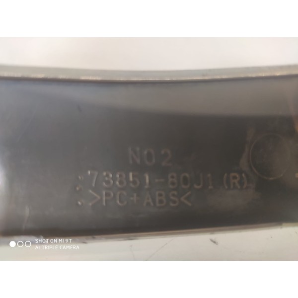 Moldura Painel Suzuki Sx4 Direito 2011 7385180j1 Verde-escuro