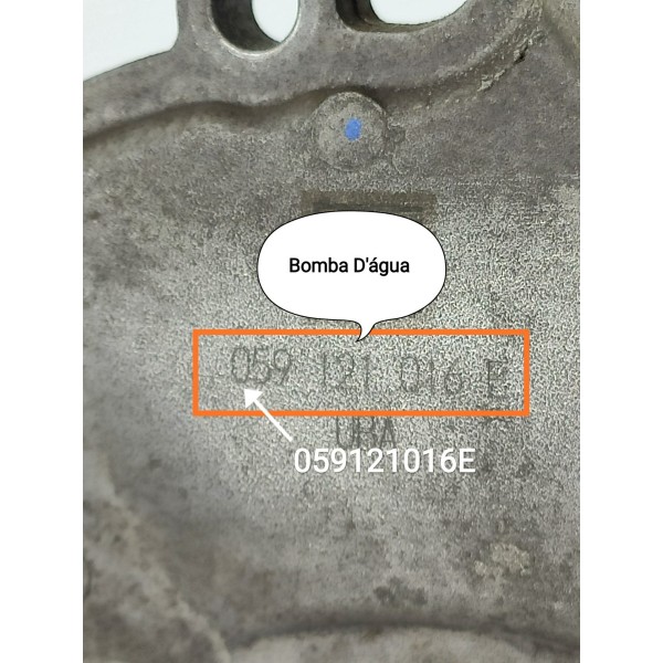 Bomba Agua Motor Amarok V6 3.0 2017/2023 059121016e