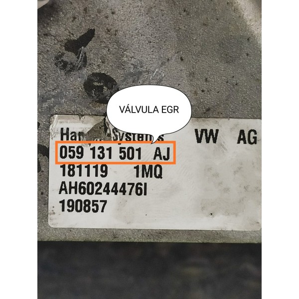 Valvula Egr Radiador Amarok V6 059131501aj