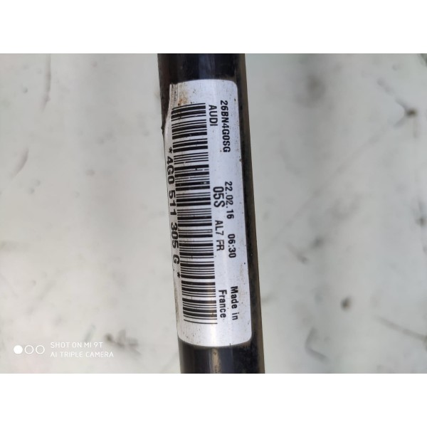 Barra Estabilizadora Traseira Audi A6 2016 4g0511305