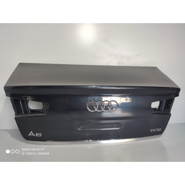 Tampa Traseira Audi A6 2014/2017 Azul