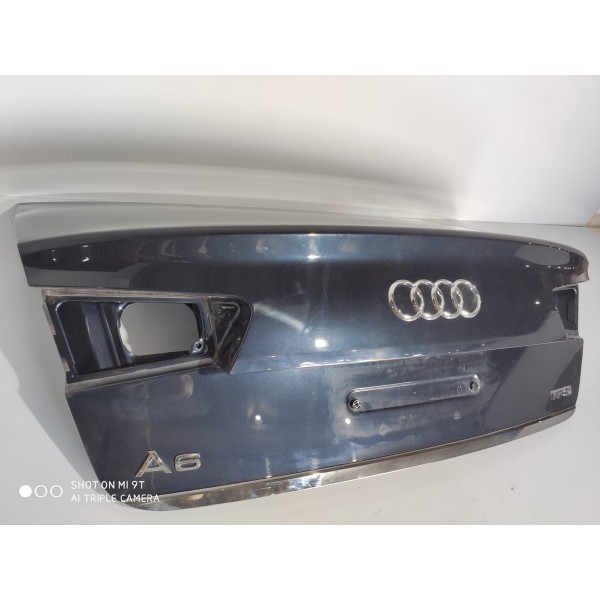 Tampa Traseira Audi A6 2014/2017 Azul