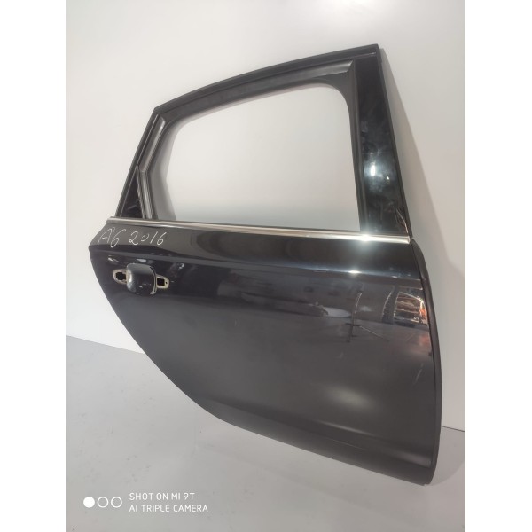 Porta Audi A6 Traseira Direita 2015 2016 2017 2018 Orig Traseira Direita Preto