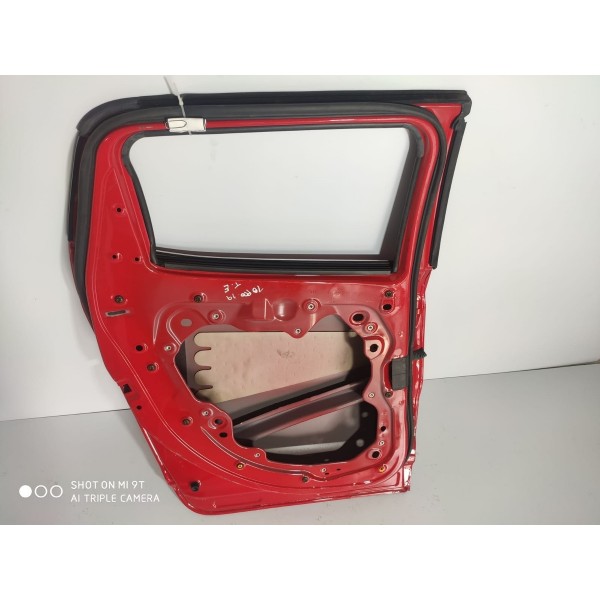 Porta Toro Traseira Esquerda 2016 2018 2019 2020 2021 2024 Traseira Esquerda Vermelho