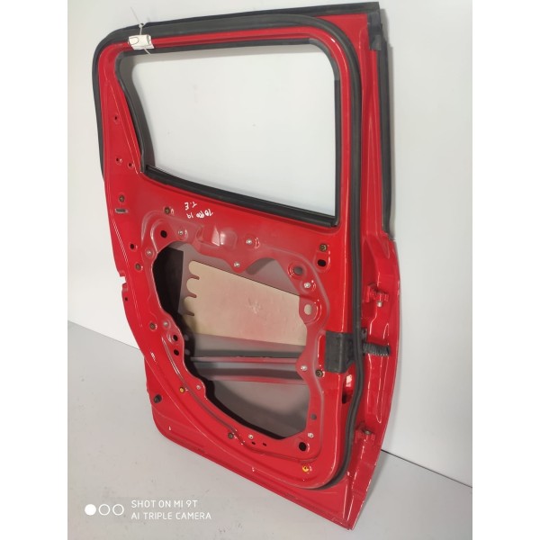 Porta Toro Traseira Esquerda 2016 2018 2019 2020 2021 2024 Traseira Esquerda Vermelho