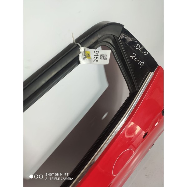 Porta Toro Traseira Esquerda 2016 2018 2019 2020 2021 2024 Traseira Esquerda Vermelho