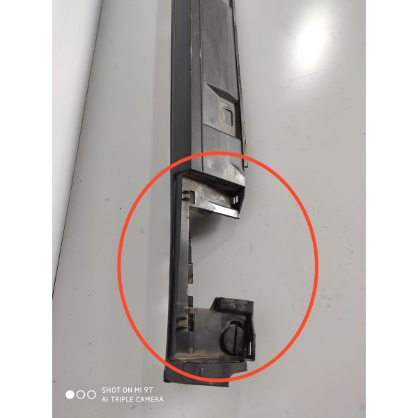 Spoiler Lateral Audi A6 Esquedo 2015/2018 Det 4g0853859h Preto