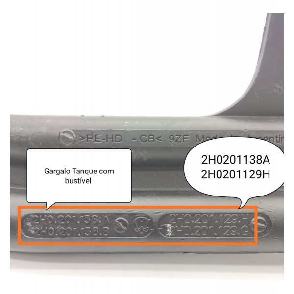 Gargalo Tanque Amarok 2010 2023 2.0 3.0 2h0201138a