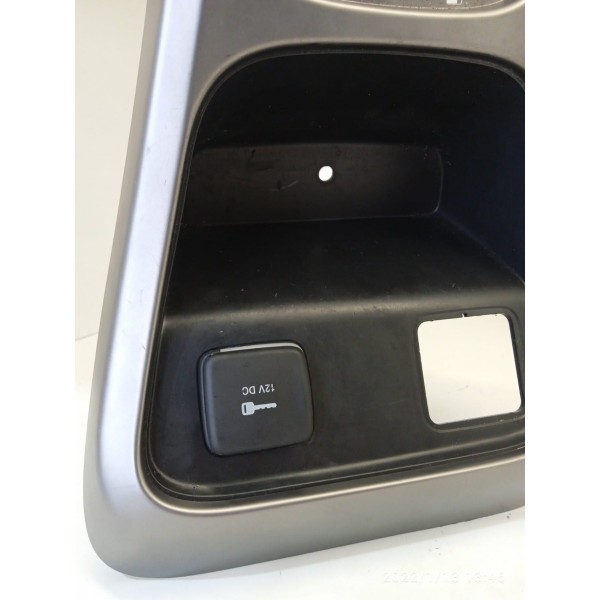 Moldura Alavanca Cambio Usb Compass 2018 2021