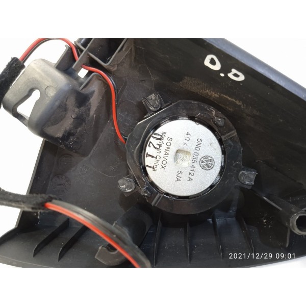 Moldura Interna Retrovisor Tiguan Direito 2009/2016 Orig Chocolate