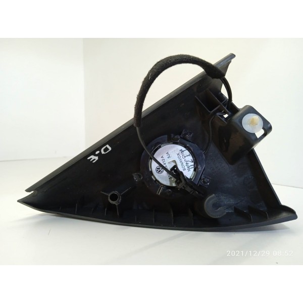 Moldura Interna Retrovisor Tiguan Esquerda 2009/2016 Amarelo