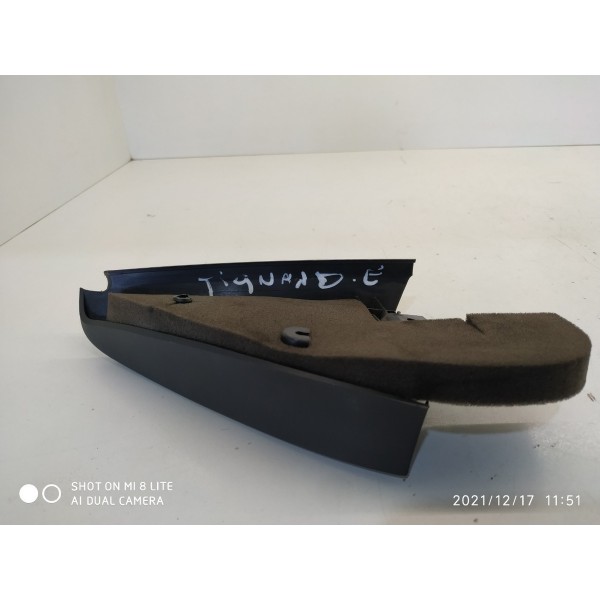 Acabamento Interno Retrovisor Tiguan Esquerdo 2009/2011 Preto