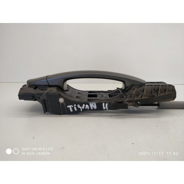 Maçaneta Externa Tiguan Traseira Esquerda 2009/2016 - Cinza - Traseira