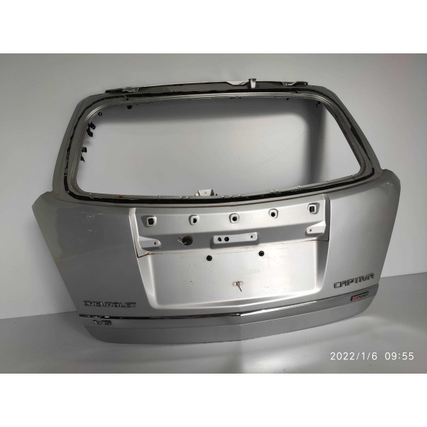 Tampa Traseira Captiva 2008/2016 Lisa Prateado