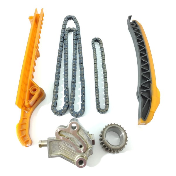 Kit Corrente Comando Guias Mercedes Gla200 Cla A200 2019 Laranja-claro