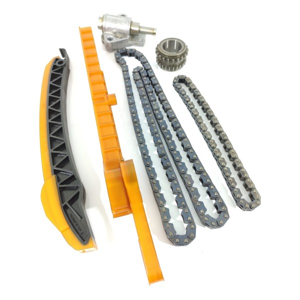 Kit Corrente Comando Guias Mercedes Gla200 Cla A200 2019 Laranja-claro