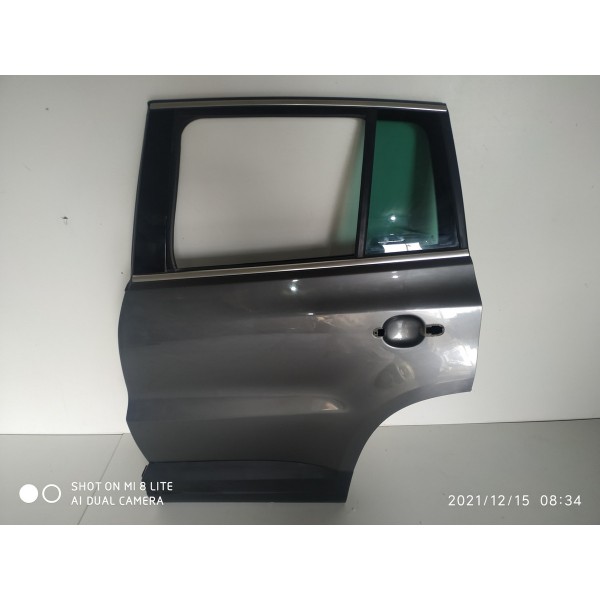 Porta Tiguan Traseira Esquerda 2010 2011 2012 2013 2014 2016 Traseira Esquerda Cinza