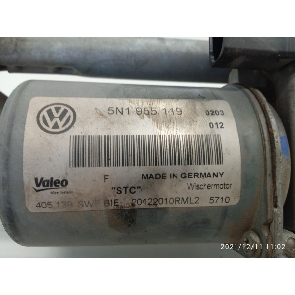 Motor Limpador Parabrisa Tiguan 2009 2010/2016 5n1955119