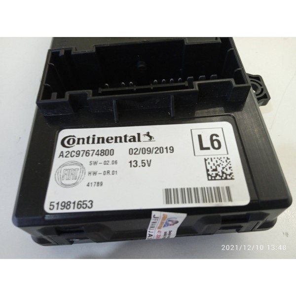 Modulo Conforto Fiat Toro 2016 2017 2021 A2c97674800