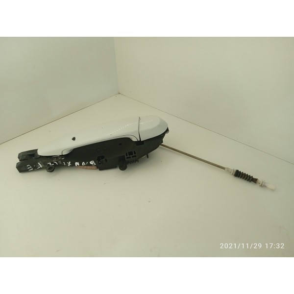 Macaneta Externa Bmw X1 Traseira Esquerd 2009/2015 299297504 Branco Traseira