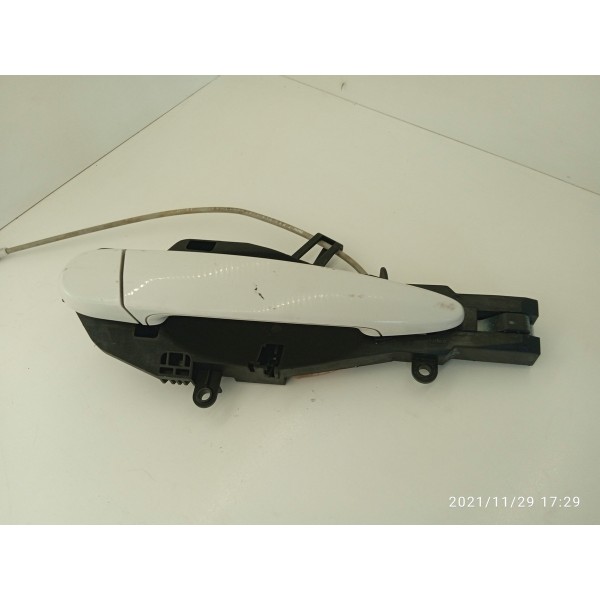 Macaneta Externa Bmw X1 Traseira Direita 2009/2015 299297604 Branco Traseira