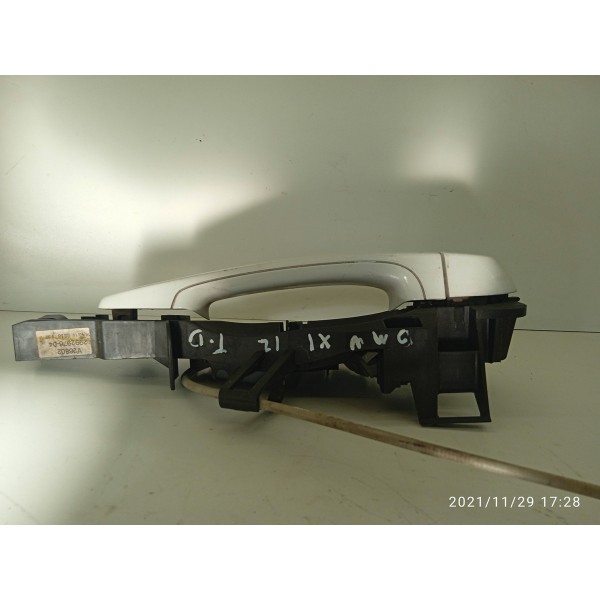 Macaneta Externa Bmw X1 Traseira Direita 2009/2015 299297604 Branco Traseira