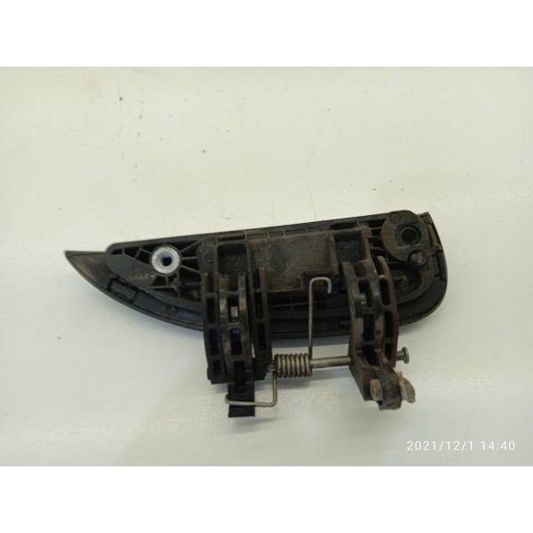 Macaneta Externa Kwid Dianteira Esquerda 2017 2023 Original Preto Dianteira