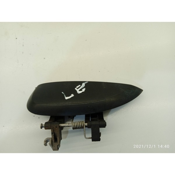 Macaneta Externa Kwid Dianteira Esquerda 2017 2023 Original Preto Dianteira