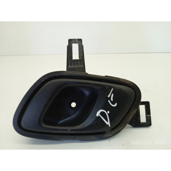 Maçaneta Interna Kwid Dianteira Esquerda 2017 2023 Orig Preto Dianteira