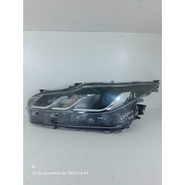 Farol Corolla Xei 2019/2023 Esquerdo Completo Det