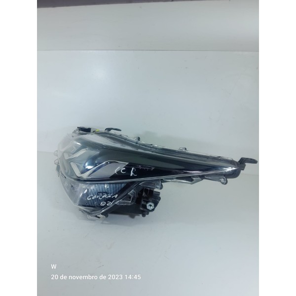 Farol Corolla Xei 2019/2023 Esquerdo Completo Det