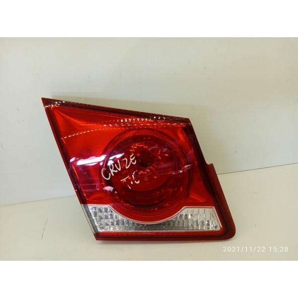 Lanterna Cruze Tampa Traseira Esquerda 2011/2016 Original Esquerdo/motorista Vermelho