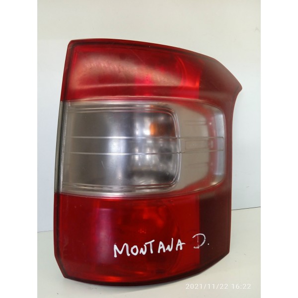 Lanterna Montana  Esquerda 2013 A 2020 Original Esquerdo/motorista Vermelho