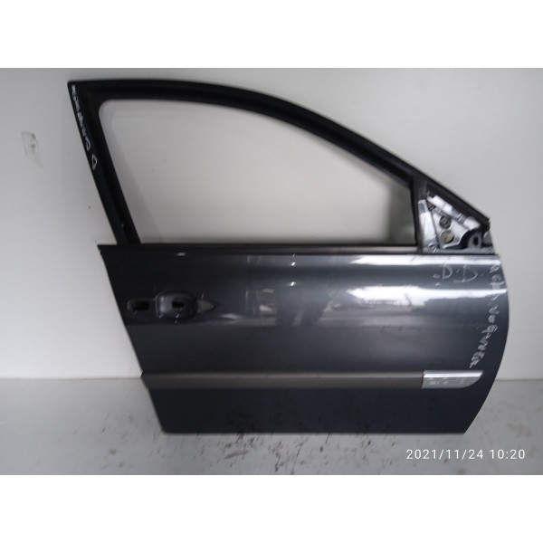 Porta Megane Dianteira Direita 2010 2011 2012 2013 Orig Dianteira Direita Azul