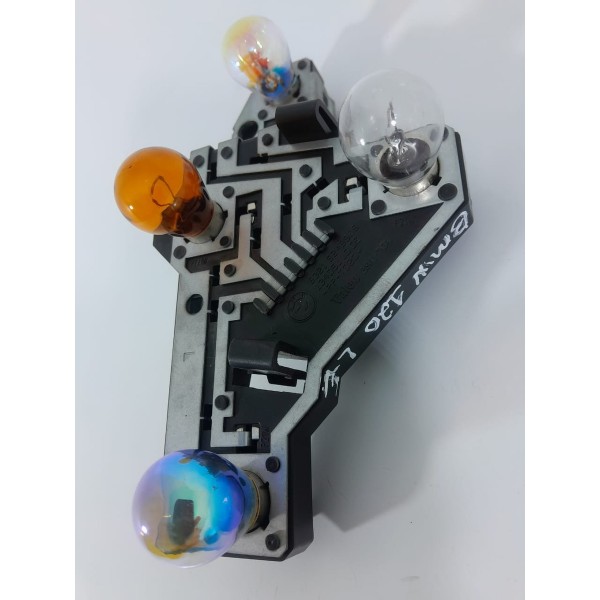 Circuito Lanterna Bmw 118 120 Esq 2004/2010 63216249509 Esquerdo/motorista Rosa-pálido